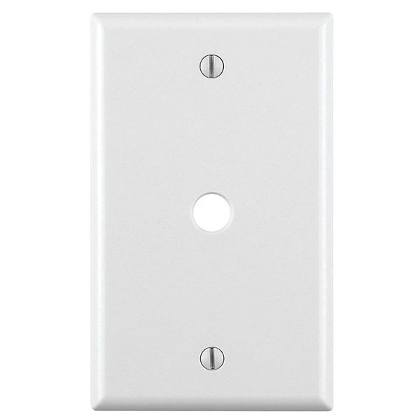 PHONE JACK - WALL WHITE 1G