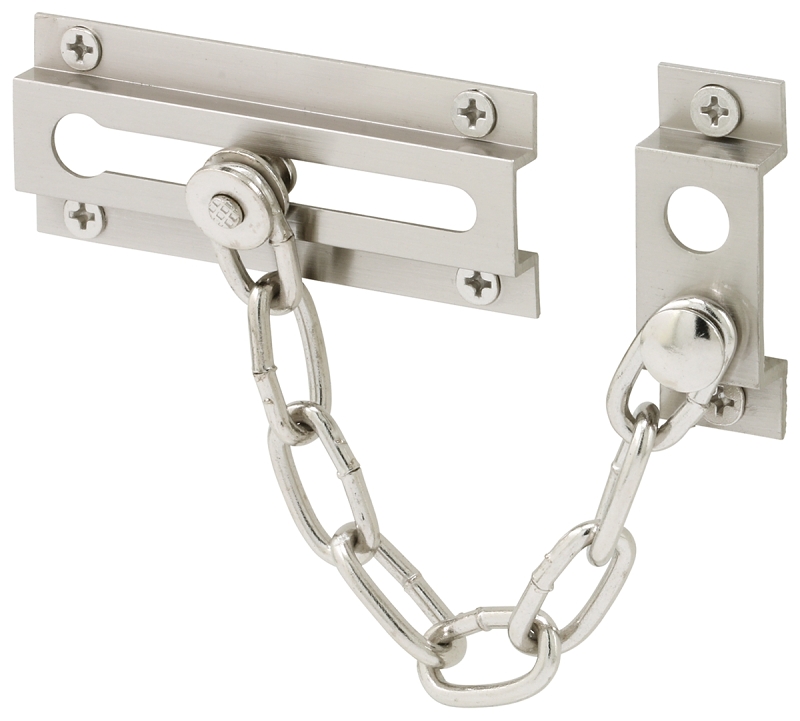 CHAIN DOOR GUARD - SATIN NICKEL