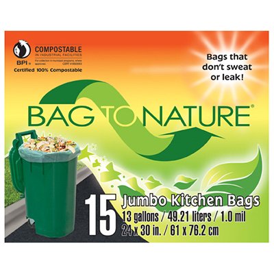 BAGS - COMPOST PK15 BAG 13 GAL.