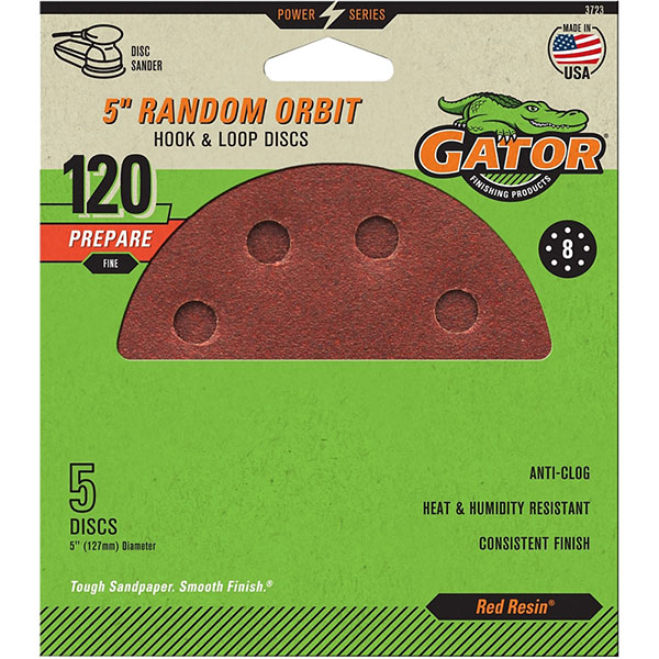 SANDPAPER - 120G DISC 5" HK/LP