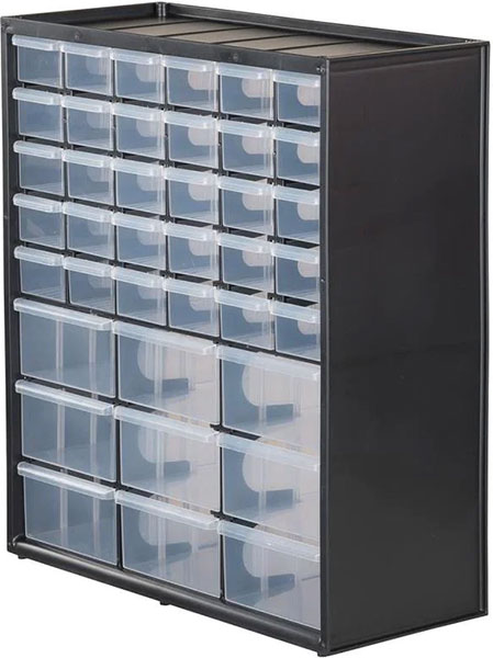 PARTS ORGANIZER - 39 MIX DRAWERS