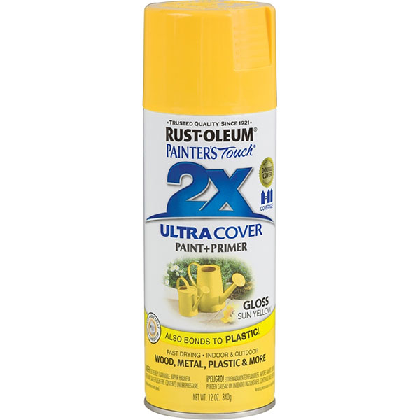 SPRAY PAINT - RUSTOLEUM SUN YELLOW