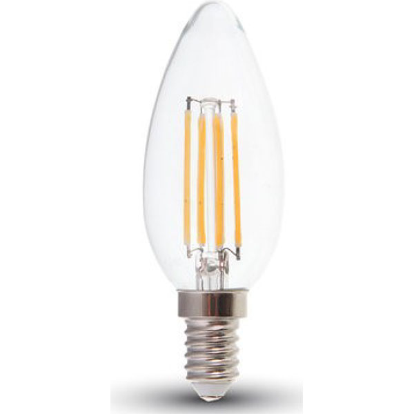 BULB - 4W LED TORP CAND 27K CLEAR