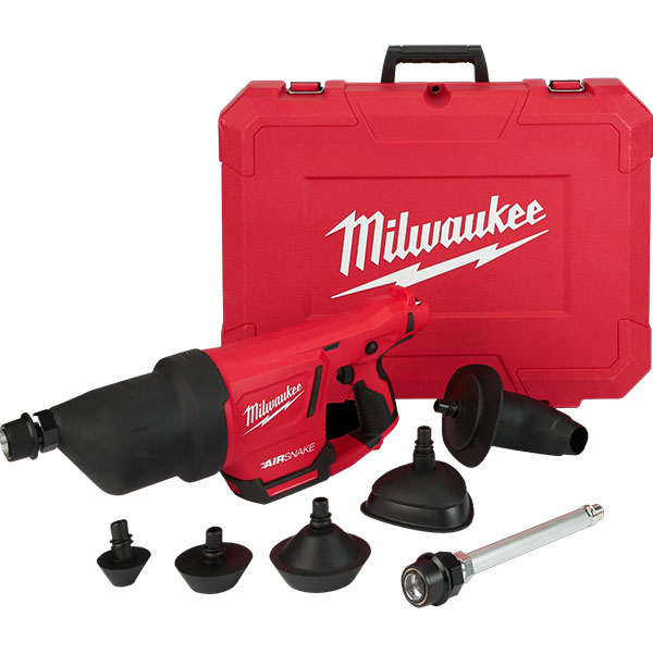 AIR DRAIN SNAKE - MILWAUKEE M12 GUN
