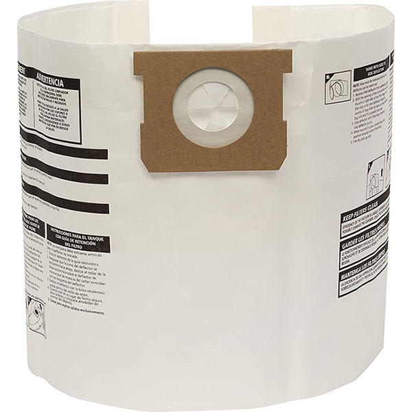 VAC BAG - SHOP VAC E 5-8 GAL PK3