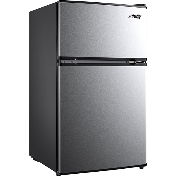 REFRIGERATOR - 3.2CF BLACK/STAINLES