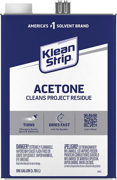 ACETONE THINNER - GAL.