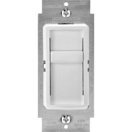 DIMMER - SLIDE WHITE DECORA