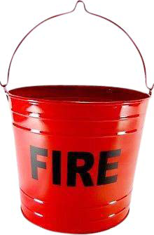 FIRE BUCKET - RED