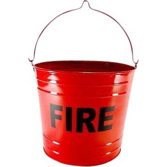 FIRE BUCKET - RED