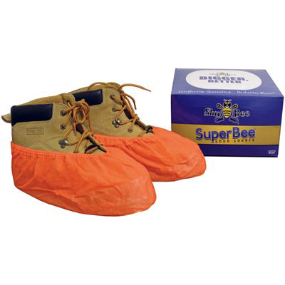 SHOE COVER - SHUBEE ORANGE 50/PK