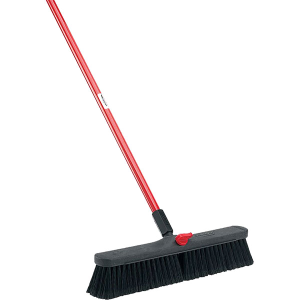 BROOM - 18" SOFT INDOOR W/HANDLE