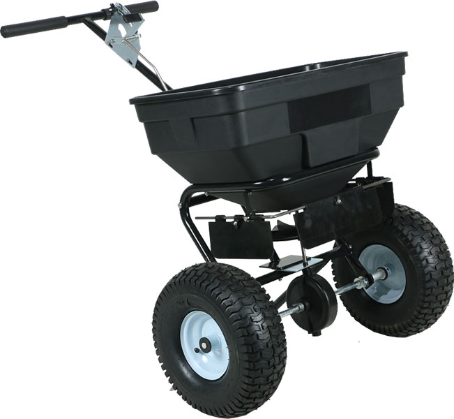 SPREADER - 110 LB. COMMERCIAL BLACK HD - J Industrial