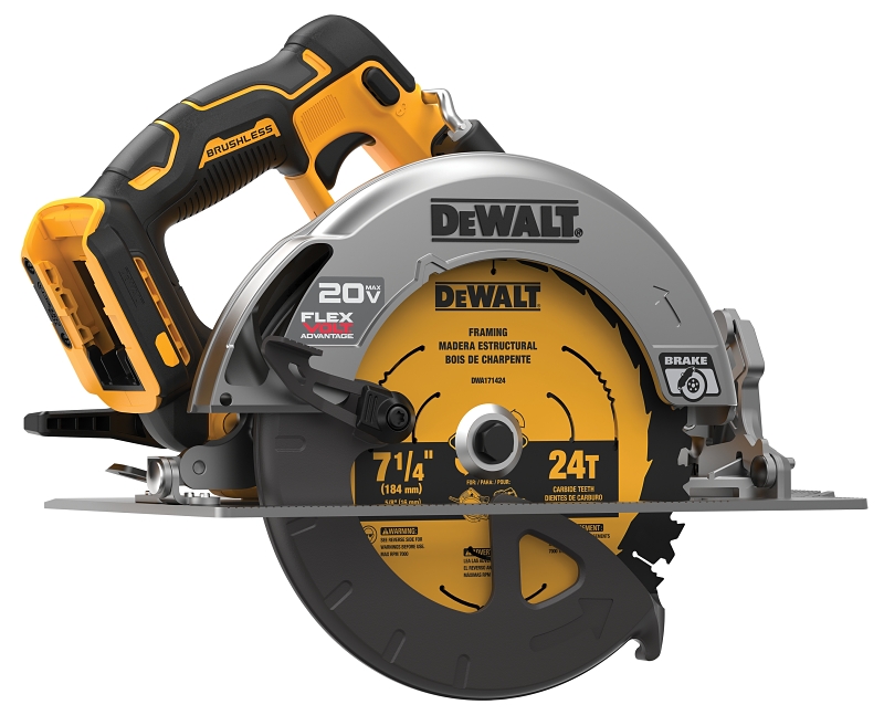 CIRCULAR SAW - DEWALT 7-1/4" 20V