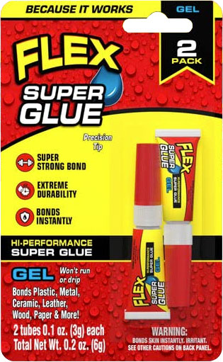 SUPER GLUE - FLEX SEAL GEL .2 OZ