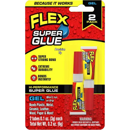 SUPER GLUE - FLEX SEAL GEL .2 OZ
