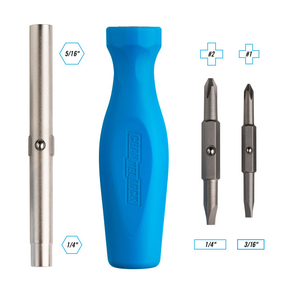 SCREWDRIVER - CHANNELLOCK 6-IN-1