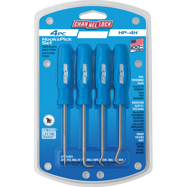 HOOK & PICK SET - CHANNELLOCK 4P