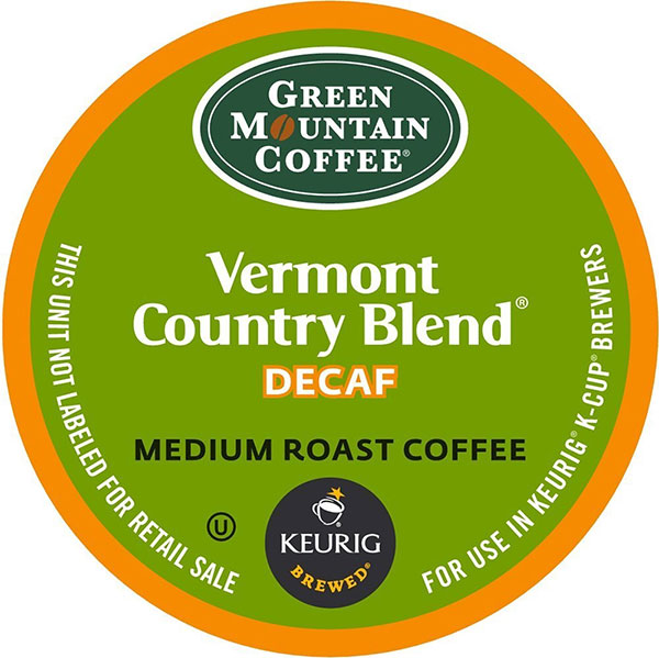 COFFEE - K-CUP GM VERMONT DECAF