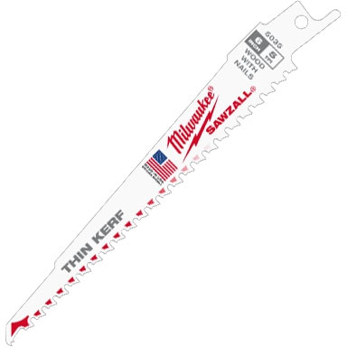 BLADE - MILWAUKEE 9" RECIPROCATING WOOD 5T