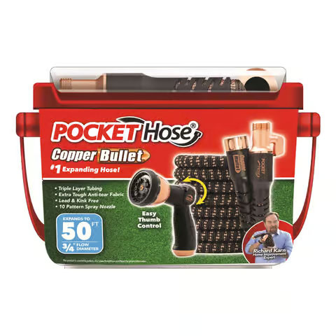 HOSE - POCKET 50' HD COPPER