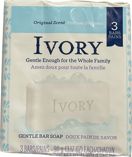 SOAP - IVORY 3.1 OZ. BAR EACH