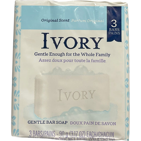 SOAP - IVORY 3.1 OZ. BAR EACH