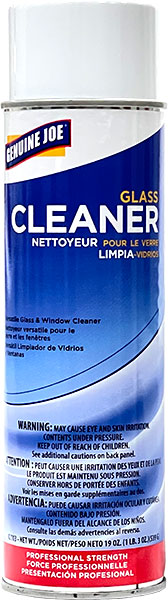 GLASS CLEANER - AEROSOL 19OZ GENENERAL JOE