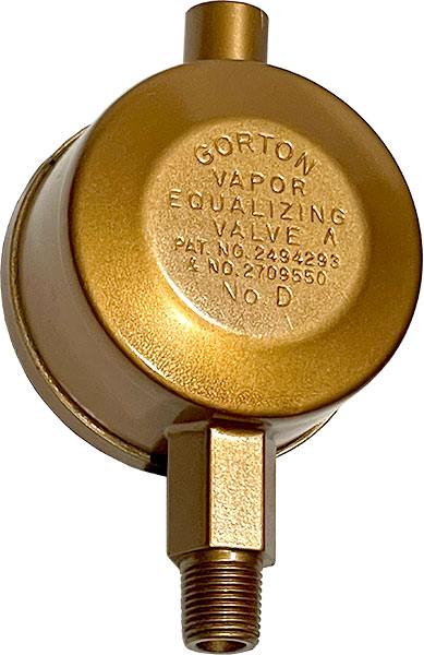 AIR VALVE - #C GORTON 1/8 ANGLE