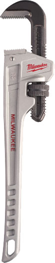 PIPE WRENCH - MILWAUKEE 12" ALUMINUM