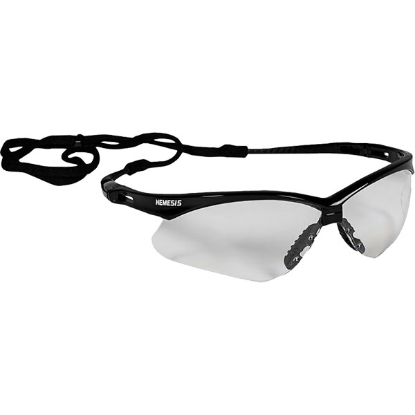 SAFETY GLASSES - BLACK NEMESIS