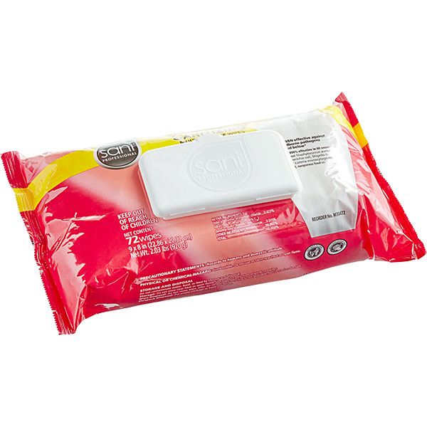 SANI WIPES - UNSCENTED MULTI USE