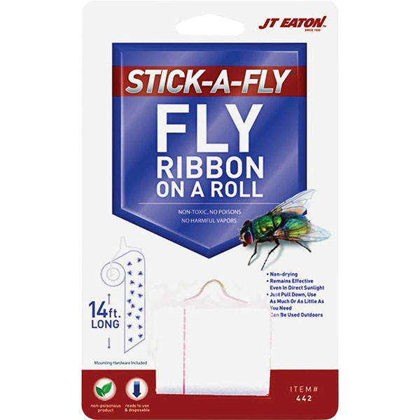 FLY PAPER - RIBBON ON ROLL 14'