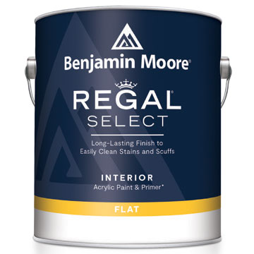 PAINT - BM REGAL FLAT LINEN GAL.