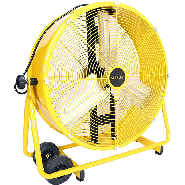 FAN - 24" STANLEY METAL DRUM TILT