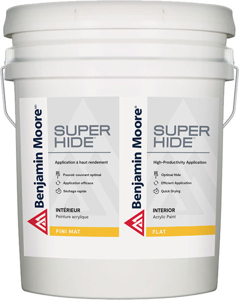 PAINT - BM SUPER HIDE FLAT WHITE 5G