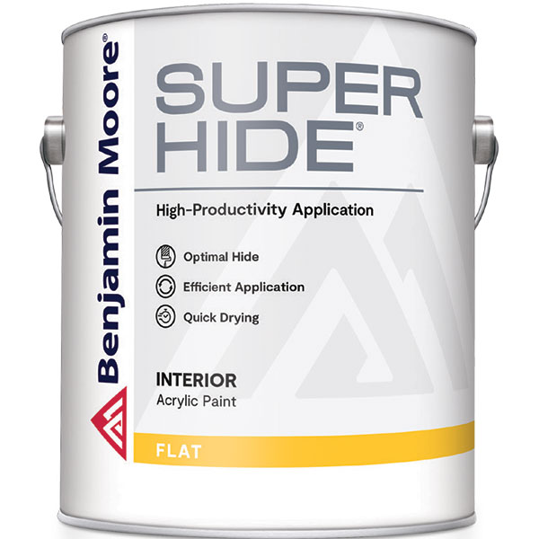 PAINT - BM SUPER HIDE FLAT 9X GAL