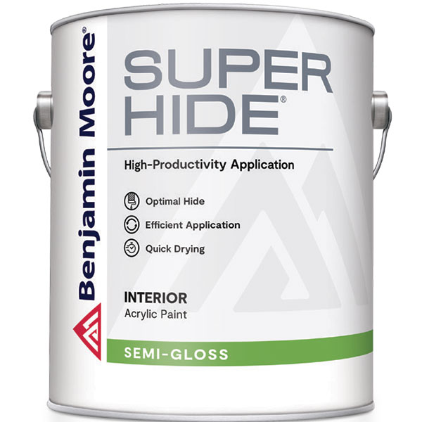 PAINT - BM SUPER HIDE LINEN WHITE SEMI-GLOSS GAL