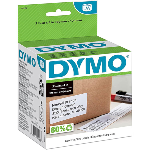 LABEL - DYMO 2-5/16" x 4" OEM