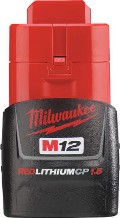 BATTERY - M12 MILWAUKEE RED LITHIUM