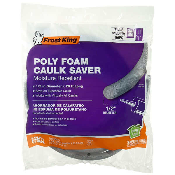 BACKER ROD - 1/2" X 20FT FILLER