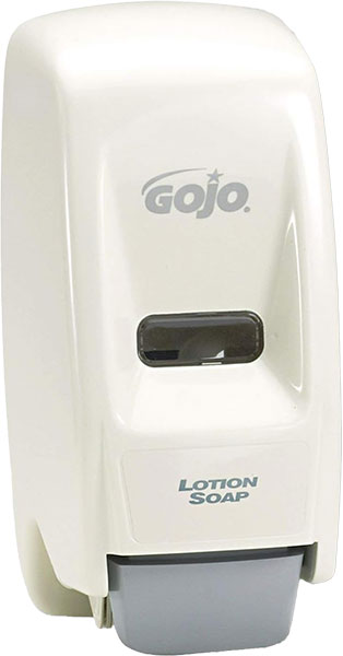 DISPENSER - GOJO 800ML PUSH WHT