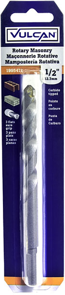 DRILL BIT - MASONRY 1/2 X 6