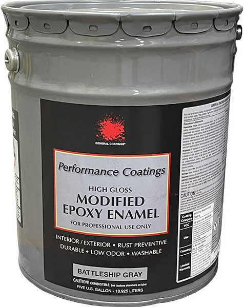 PAINT - GC SUPER ENAMEL BATTLESHIP GRAY 5G