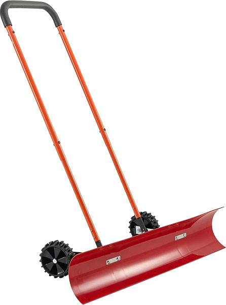 SNOW PUSHER - 38" with WHEELS