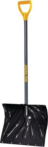 SNOW SHOVEL - 18" POLY D HANDLE
