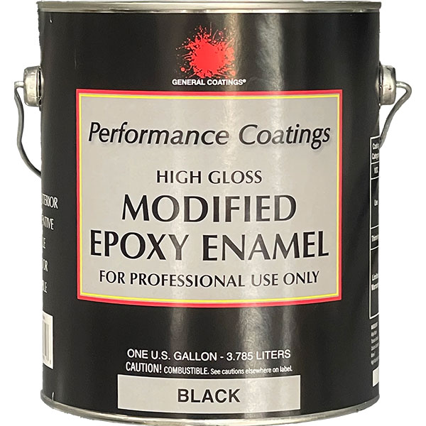 PAINT - GC JET BLACK ENAMEL GAL.