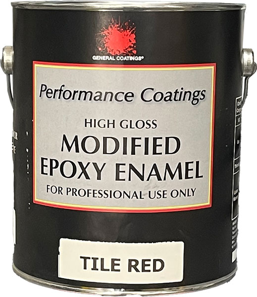 PAINT - GC SUPER ENAMEL TILE RED GAL