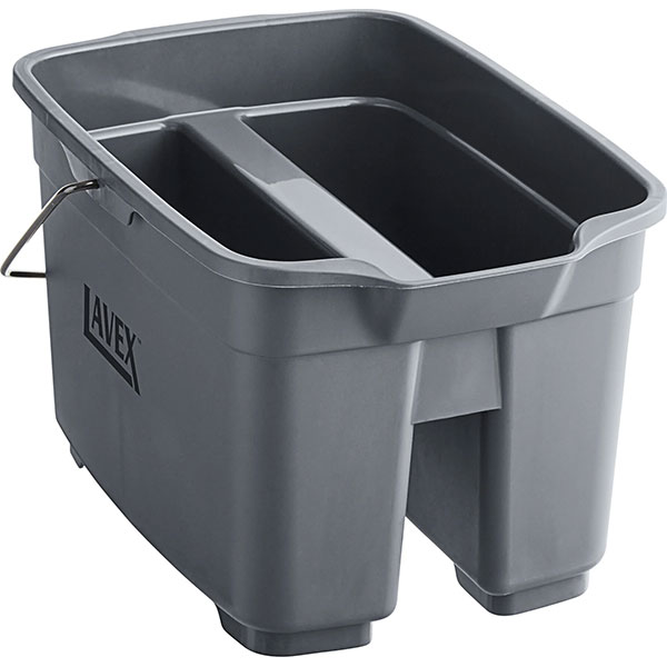 PAIL - 19.5 QT. GRAY DOUBLE