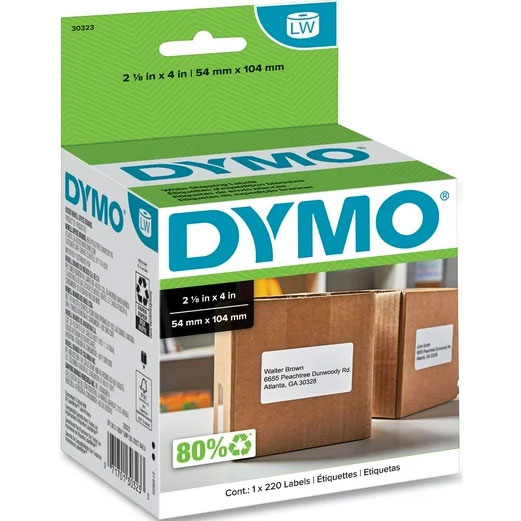 LABEL - DYMO OEM 2-1/8" X 4"